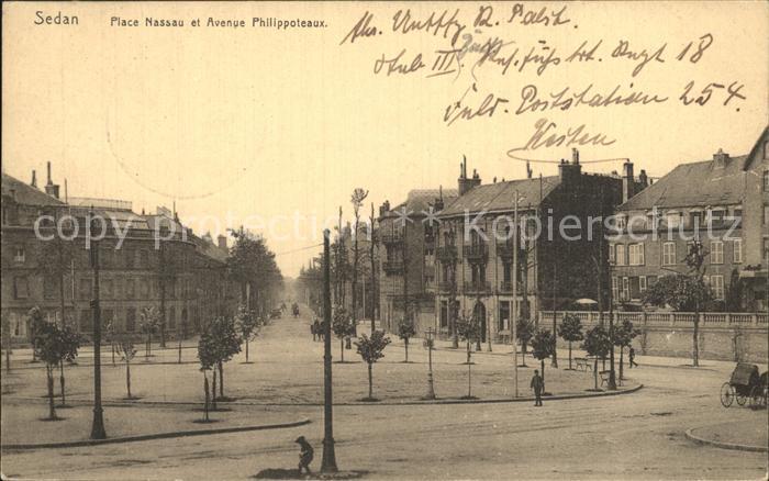 Sedan Ardennes Place Nassau Avenue Philippoteaux