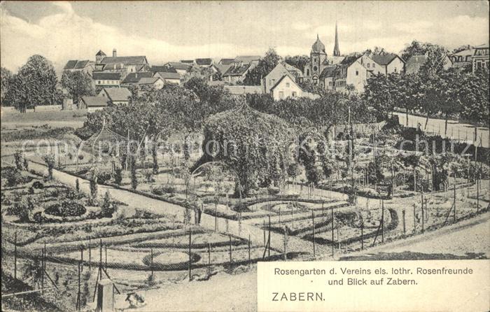 Zabern Saverne Rosengarten