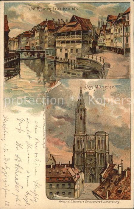 Strassburg Elsass Münster Kleines Frankreich