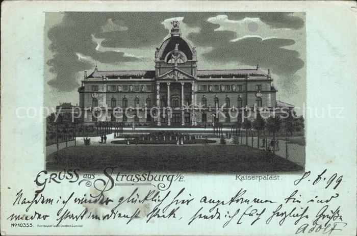 Strassburg Elsass Kaiserpalast