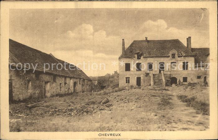 Chevreux Craonne Haeuser