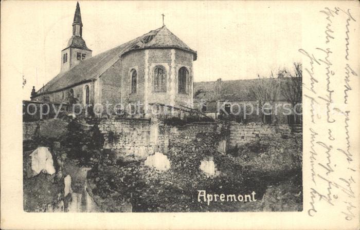 Apremont Vouziers Kirche