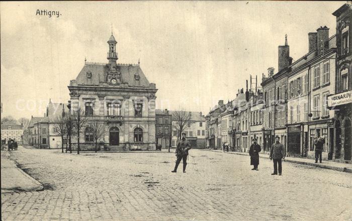 Attigny Ardennes Stadansicht