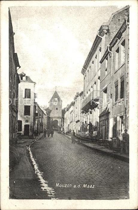 Mouzon Ardennes Stadtansicht