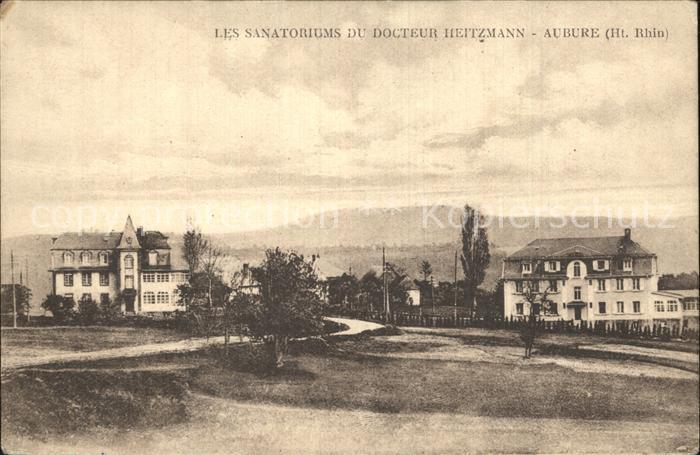 Aubure Haut Rhin Sanatorium Doktor Heitzmann