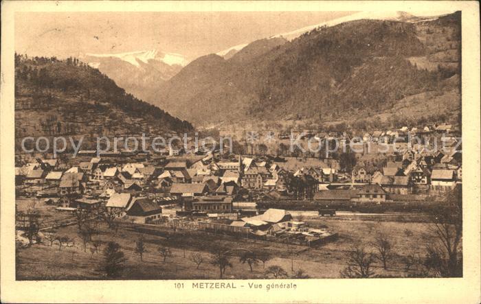 Metzeral Haut Rhin Panorama