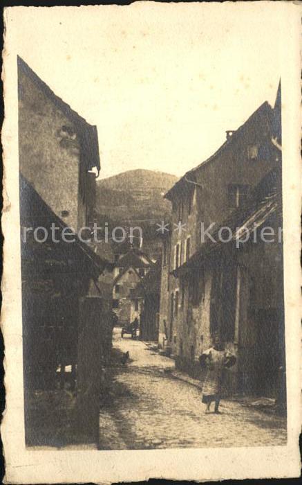 Muenster Elsass Ortsansicht