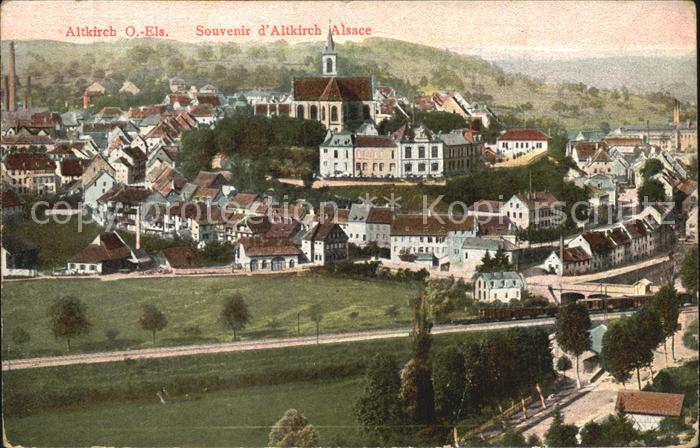 Altkirch Elsass Panorama