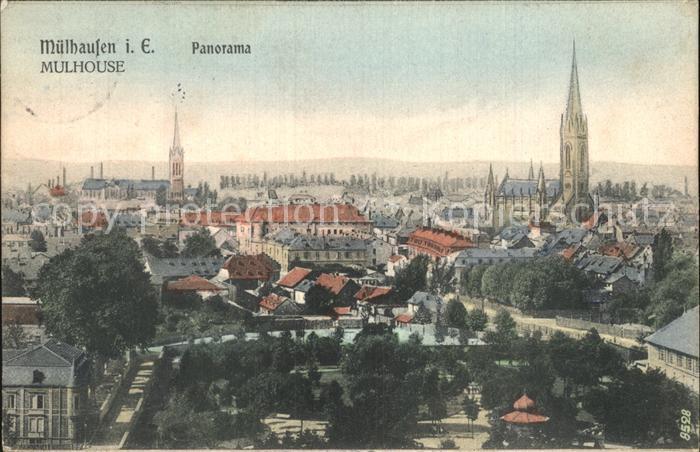 Mulhouse Muehlhausen Panorama