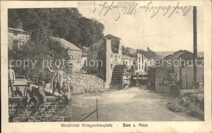 Dun Maas Westlicher Kriegsschauplatz