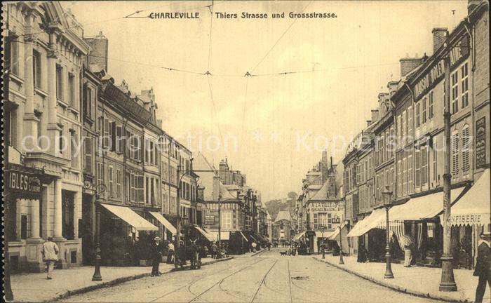 Charleville-Mezieres 08 Thiers Strasse Gross Strasse