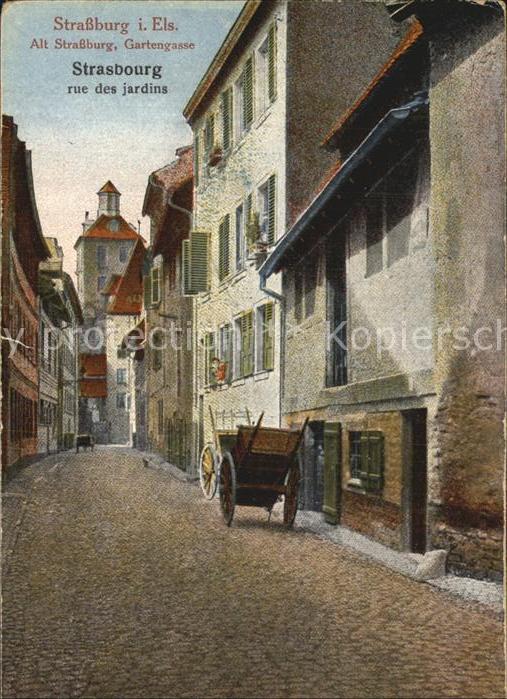 Alt Strassburg Gartengasse
