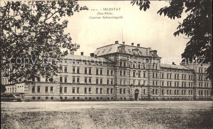 Selestat Bas Rhin Elsass Kaserne Schweissguth