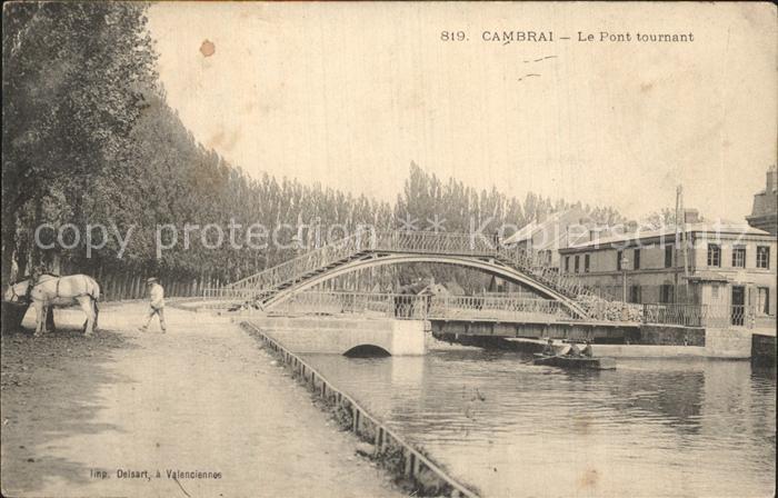Cambrai Pont tournant
