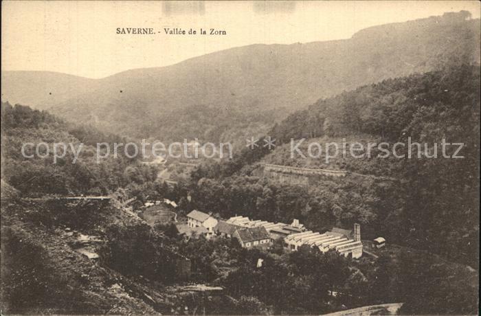 Saverne Bas Rhin Alsace Zorntal Panorama