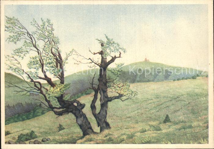 Hohneck Weg Trois Fours Zeichnung Dieterlen