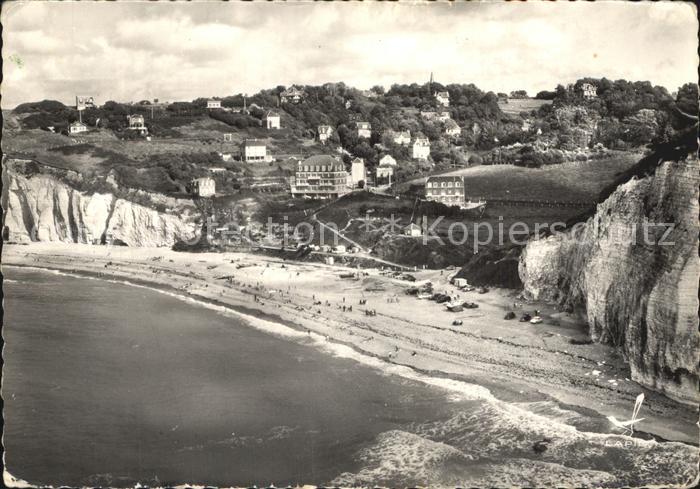 Saint-Pierre-en-Port Luftaufnahme Strand
