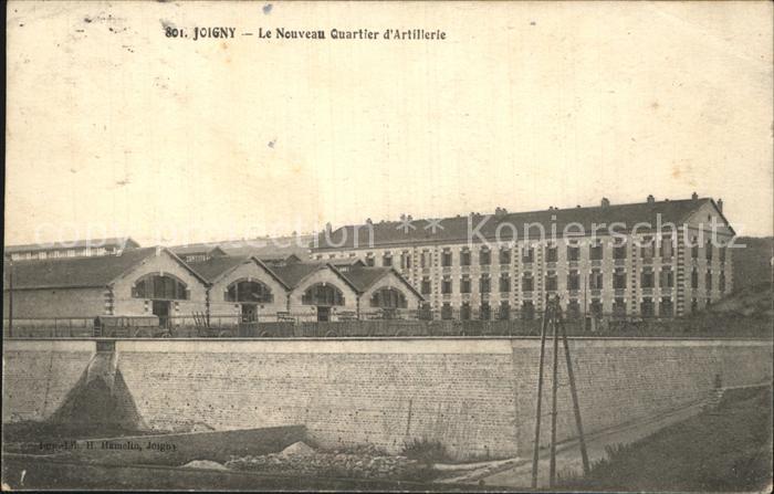 Joigny Yonne Nouveau Quartier d_Artillerie