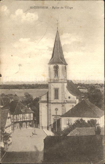 Matzenheim Eglise du village