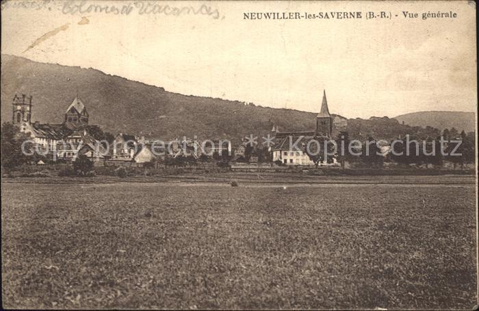 Neuwiller-les-Saverne Vue generale Eglise