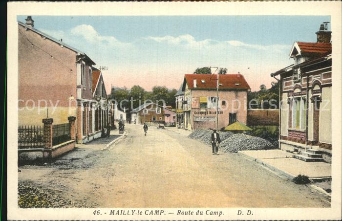Mailly-le-Camp Route du Camp