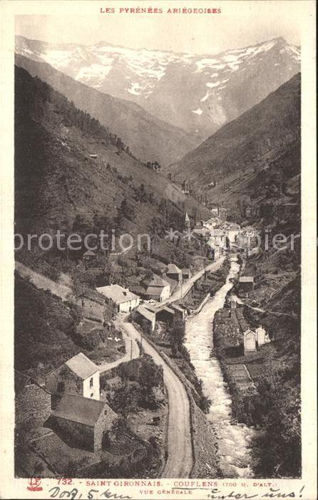 Saint Gironnais Couflens Pyrenees Ariegeoises