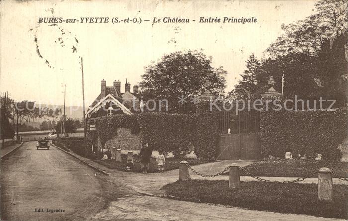 Bures-sur-Yvette Chateau Entree Principale Schloss