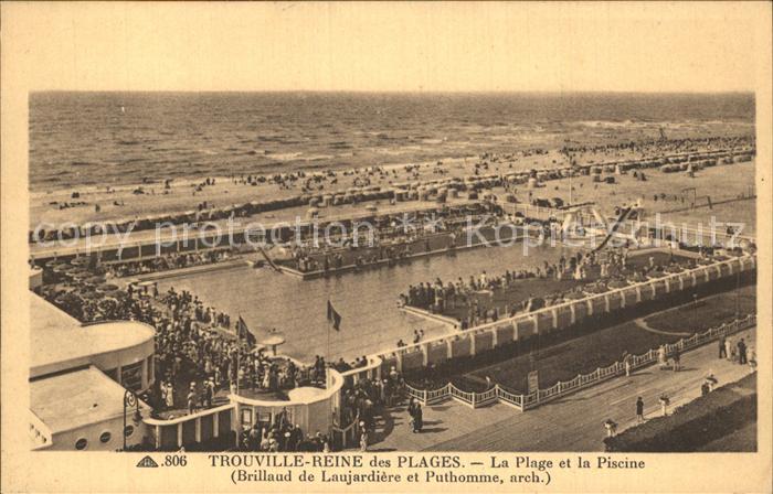 Trouville-sur-Mer Reine des Plages La Plage et la Piscine