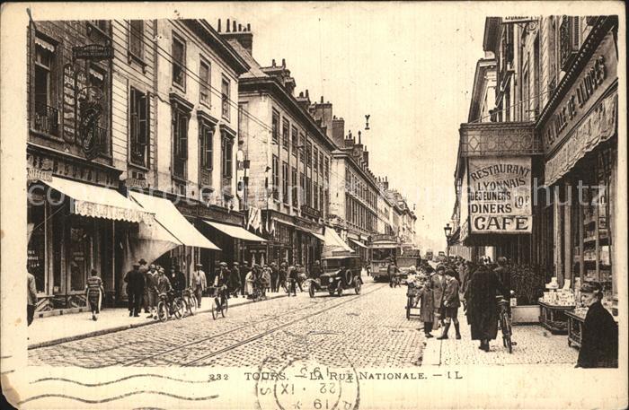 Tours Indre-et-Loire La Rue Nationale