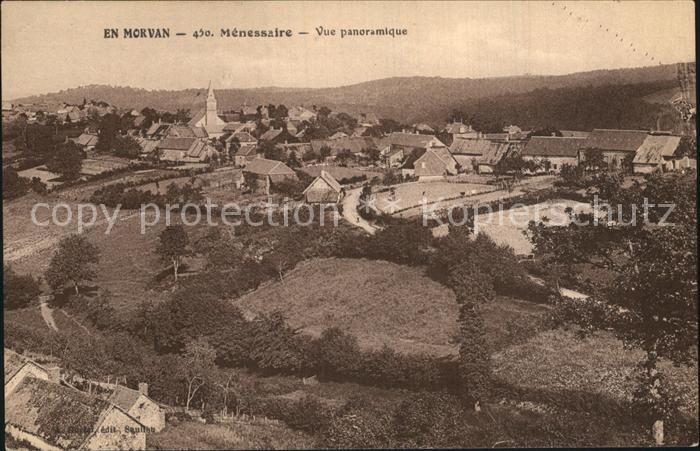 Menessaire Vue panoramique