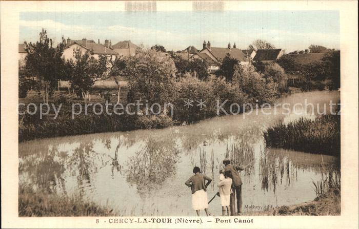 Cercy-la-Tour Pont Canot