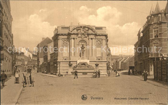 Verviers Liege Wallonie Monument Ortmans Hauzeur