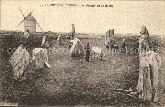 Saint-Pierre-Quiberon Les Alignements du Moulin
