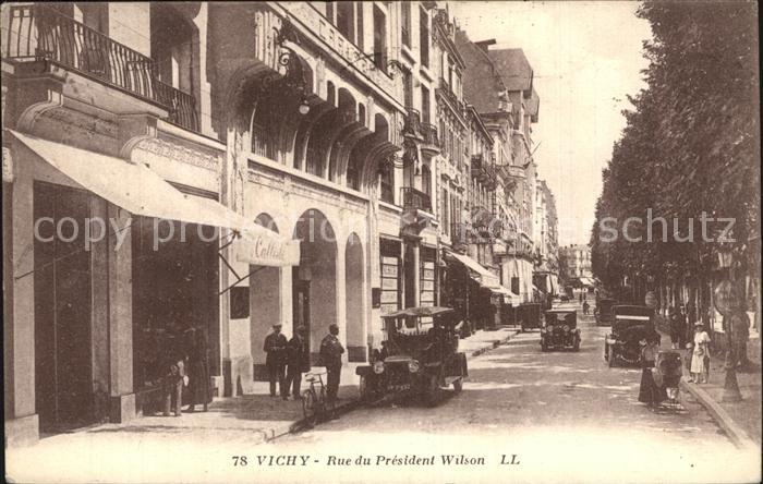 Vichy Allier Rue du President Wilson