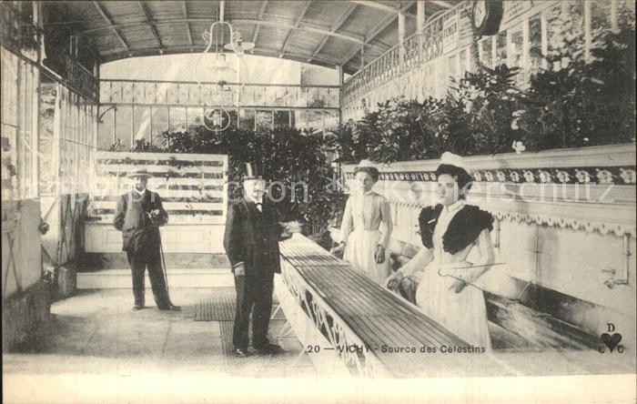 Vichy Allier Source des Celestins