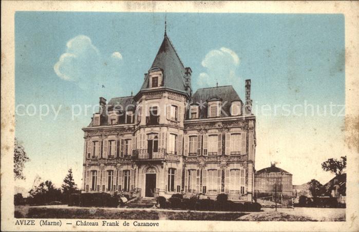 Avize Chateau Frank de Cazanove Schloss