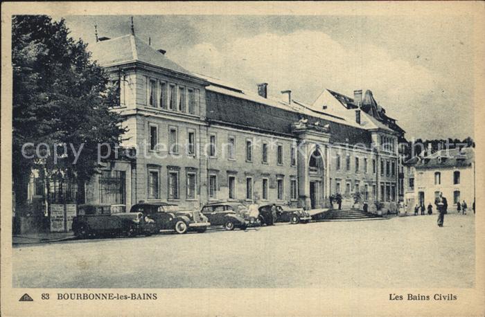 Bourbonne-les-Bains Les Bains Civils