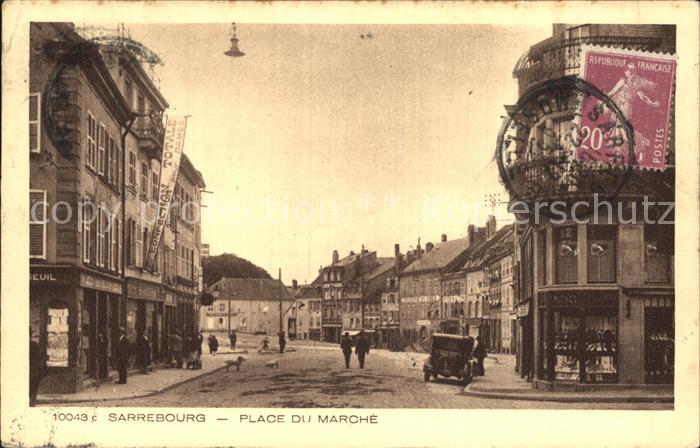 Sarrebourg Place du Marche
