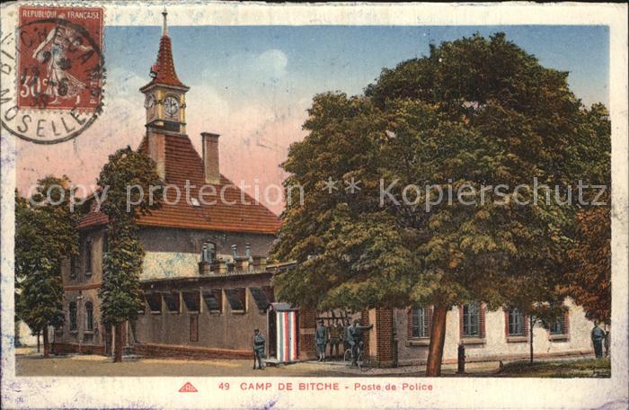 Bitche Moselle Camp Poste de Police