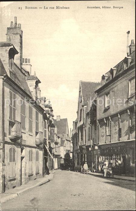 Bourges Rue Mirebeau