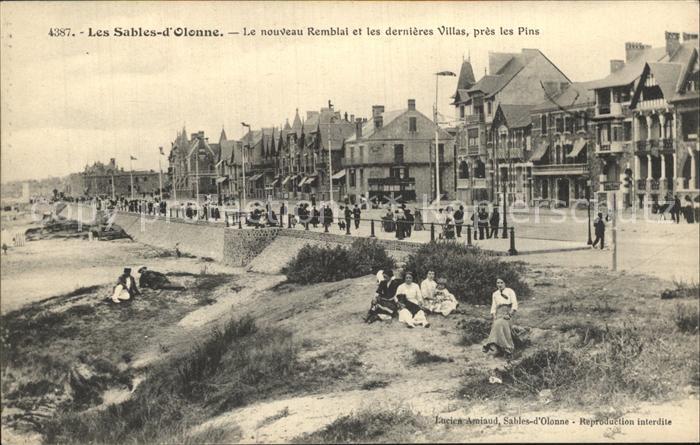 Les Sables-d Olonne Nouveau Remblai Villas Plage