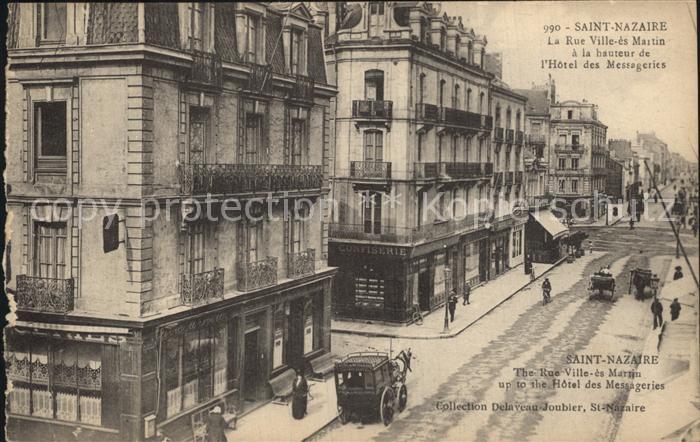 Saint-Nazaire Loire-Atlantique Rue Ville es Martin Hotel des Messageri