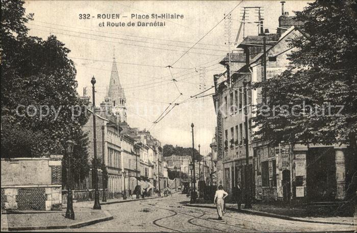 Rouen Place St Hilaire Route de Darnetal