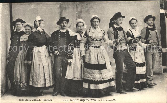 Bretagne Region Noce Bretonne La Gavotte