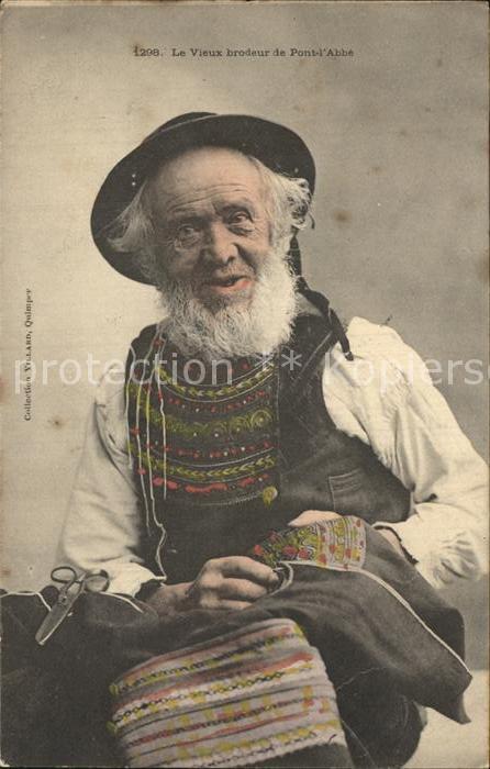 Pont-l Abbe Vieux brodeur Stickerei