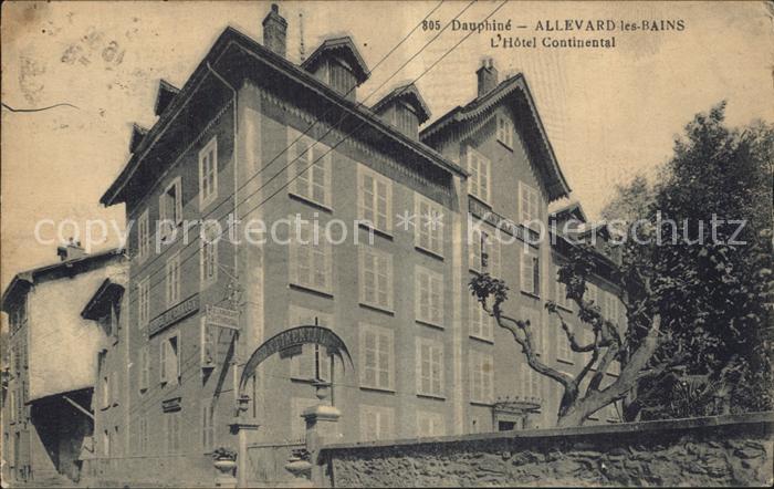 Allevard les Bains Isere Hotel Continental