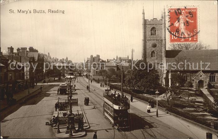 Reading St Mary's Butts Tram Church