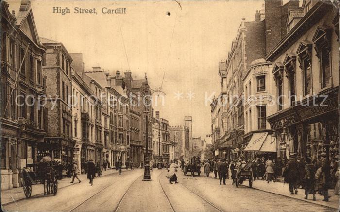 Cardiff Wales High Street