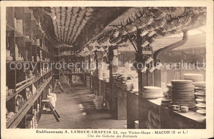 Macon 71 Etablissements A Lamour Chapuis Galerie des Entrepots