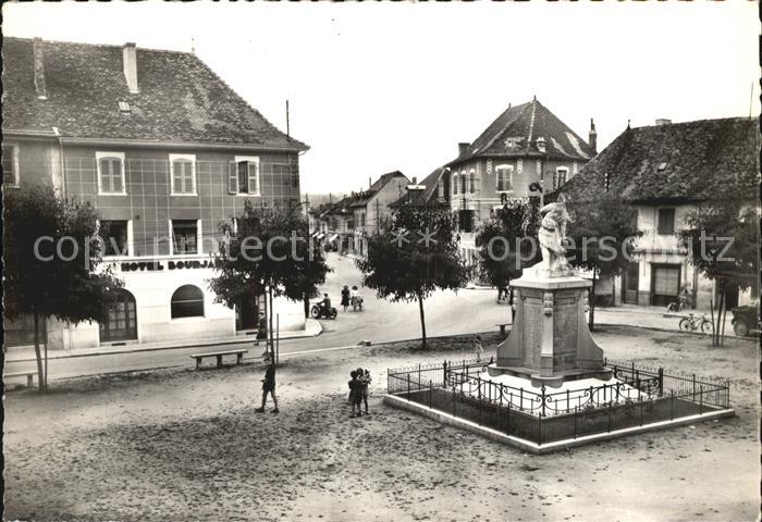 Les Avenieres Place du Ciers Monument Statue